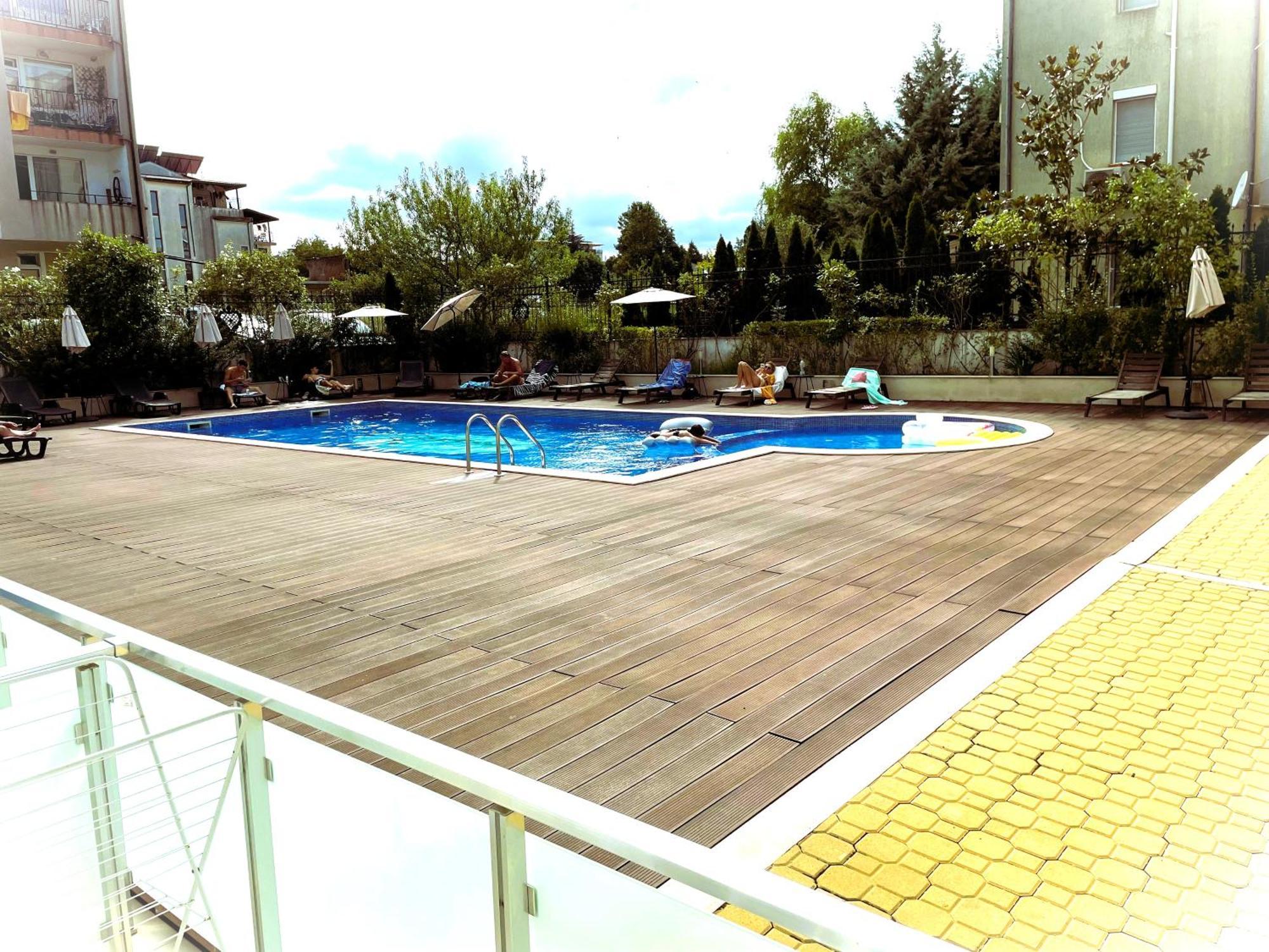 Apartments Stamopolu Lux With Pool View Primorsko Exteriér fotografie